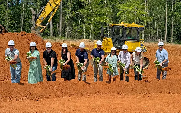 Ridgeline Roofing & Restoration Groundbreaking Celebration in Odenville for the new headquarters at 1311 US Hwy 174 on April 16, 2026