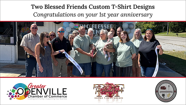 Two Blessed Friends Celebrates One Year in Odenville Storefront with Ribbon Cutting & Open House with Greater Odenville Chamber of Commerce &